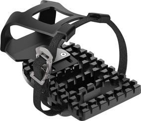 img 4 attached to 🚴 INPUSLIN Toe Cages for Peloton Bike - Anti-Breaking Pedal Adapters with Adjustable Straps - Enhance Safety and Comfort, Compatible with Regular Shoes - Anti-Slip Design