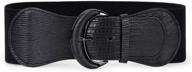 jasgood stretchable elastic buckle women's belts - perfect accessory for ladies logo