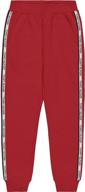 👖 tommy hilfiger joggers fa21bowery 14 girls' pants & capris in clothing logo