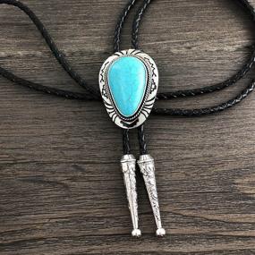 img 2 attached to 📿 Handmade Western Natural Turquoise Necklace - QUKE