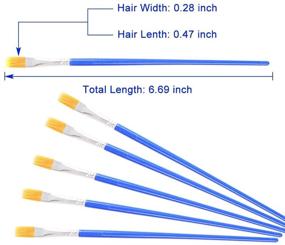 img 3 attached to Творческие акварельные кисти для детей: художественные кисти для детей