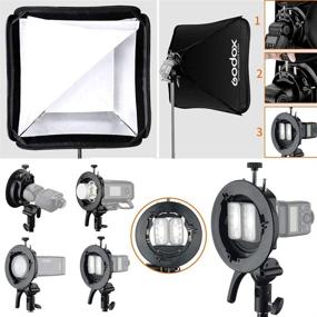 img 3 attached to GODOX Foldable Speedlight Photography SUSGUV6060