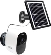 📷 woolink беспроводная камера видеонаблюдения на солнечных батареях для уличного использования с поддержкой wifi, 1080p, ночное видение, двусторонний аудио, защита от погоды ip66, карта tf включена. логотип