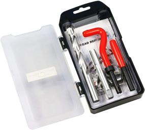 img 4 attached to 🔧 Highking Tool Thread Repair Kit, M12 x 1.5 mm Metric Thread Repair Insert Kit - Essential Hand Tool Set for Efficient Auto Repairing (M12X1.5)