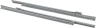 📦 steelex d4323 18-inch euro-style self-closing drawer slides - grey: a practical and stylish storage solution логотип