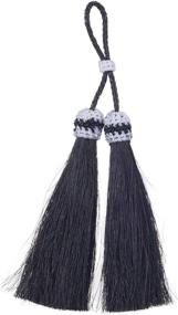 img 1 attached to 🐴 Double Horsehair Tassel by Tough 1 Royal King