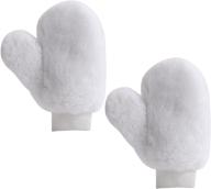 🧤 2-pack painters mitt with thumb: versatile painting, cleaning, and dusting mitt glove" logo