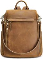 🎒 s zone vintage anti-theft schoolbag: stylish women's handbags & wallets in fashionable backpacks logo