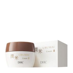 img 3 attached to 🧴 DHC Urumai Cream: Hydrating Peptide Face Cream for All Skin Types, Minimizes Fine Lines, Fragrance-Free - 1.7 oz Net Wt