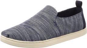 img 4 attached to TOMS Deconstructed Alpargata Striped Chambray