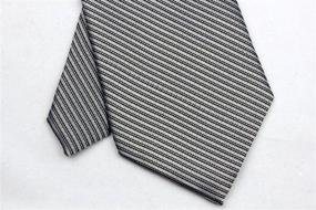 img 1 attached to 👔 Wehug LD0050 Classic Necktie Jacquard - Men's Accessories: Ties, Cummerbunds, and Pocket Squares