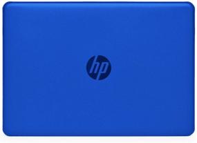 img 4 attached to Mcover Hard Shell Case for 2020 14" HP Pavilion 14-DQxxxx Series (Blue) - Best Protection for Your HP Pavilion Laptop!