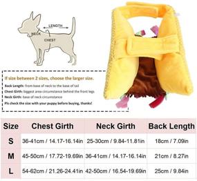 img 2 attached to 🐶 Hilarious Dog Taco Costume for Halloween, Taco Pet Costume Dog Halloween Costumes, Halloween & Christmas Apparel, Cosplay Costumes for Small to Medium Dogs & Cats