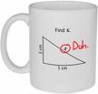find funny math coffee tea logo
