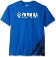 👕 factory effex 'yamaha' flare t-shirt - shop now for exclusive yamaha merchandise! logo