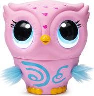 🦉 owleez, pink flying baby owl interactive toy with lights and sounds, age 6 and up logo