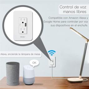 img 1 attached to MoesGo Outlets Divided: Controller-Required Smart Home Solution