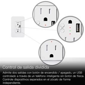 img 2 attached to MoesGo Outlets Divided: Controller-Required Smart Home Solution