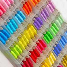 img 2 attached to 🧵 Craft Your Own Friendship Bracelets with Embroidery Floss Kit