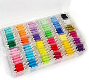 img 4 attached to 🧵 Craft Your Own Friendship Bracelets with Embroidery Floss Kit