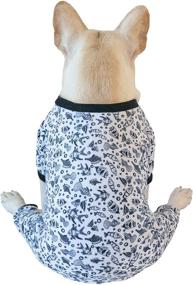 img 1 attached to 🐾 CuteBone Dog Pajamas and Soft Cat Clothes - Cute Puppy Apparel, Doggie Outfit, Pet PJs Onesie