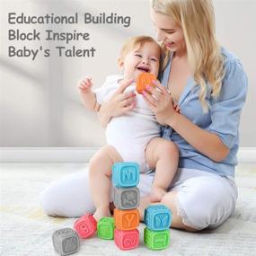 img 3 attached to 🧩 TUMAMA Building Toddlers Teething Educational: An Interactive Learning Tool for Curious Little Minds