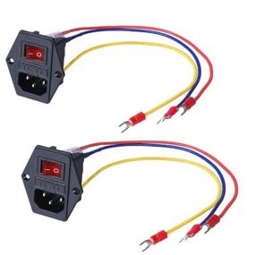 img 4 attached to ⚡️ Pair of C14 3Dman Rocker Switch Sockets