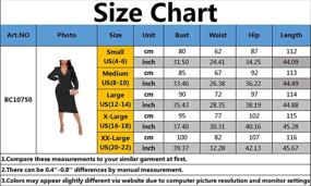 img 2 attached to Elegant Bodycon Evening Cocktail Dresses Women's Clothing for Swimsuits & Cover Ups