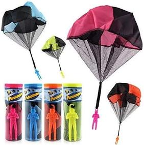img 2 attached to 🪂 HENGBANG Parachute Figures for Kids - Soliders for Children
