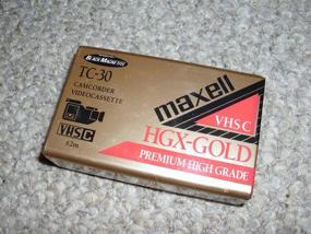 img 2 attached to 🎥 Maxell VHS-C Video Tape Cassette - 30 Minutes: Capture Your Memories in High-Quality!