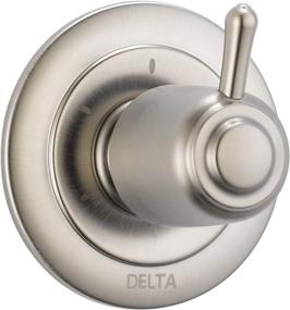 img 4 attached to 🚿 Stainless Steel Delta Faucet Shower Handle Diverter Trim Kit T11800-SS (Valve Sold Separately)