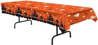 halloween haunted tablecover 108in pmu logo