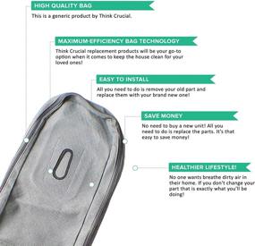 img 2 attached to 🧹 Enhanced Oreck XL Replacement Reusable Outer Vacuum Bag Ideal for XL Vacuums - by Think Crucial