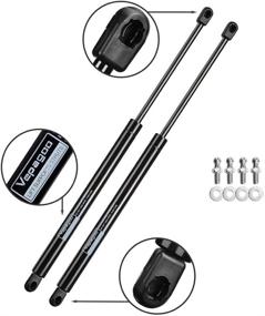 img 3 attached to 🚘 Vepagoo Set of 2 Front Hood Lift Supports for Lexus LS430 2001-2006 Gas Charged Shock Strut - Enhance Hood Lifting Performance!