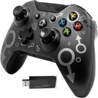 🎮 xbox wireless controller[2020 latest version] with 2.4ghz wireless adapter: dual vibration gamepad for xbox one/s/x & pc logo