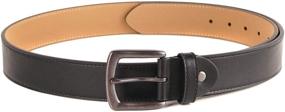 img 3 attached to 👔 FELEMO Mens Ratchet Belt: Stylish and Adjustable Waist Men's Accessory for Belts