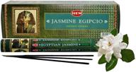 120 incense sticks bulk pack: hem egyptian jasmine - aromatherapy zen scents, 6 boxes of 20 sticks логотип