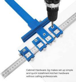 img 1 attached to Joywayus Hardware Template Woodworking Accurate