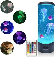 kammoy jellyfish lamp: an electric fish-inclusive jellyfish lava lamp for adults, enhance your home decor with a color changing jellyfish tank table lamp and room mood light logo