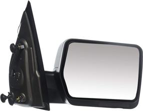 img 2 attached to DNA Motoring TWM-018-T222-BK-R Manual Foldable Towing Side Mirror Right/Passenger Side Compatible With 04-14 F-150