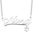 jesse ortega personalized semi customized nameplate girls' jewelry and necklaces & pendants logo
