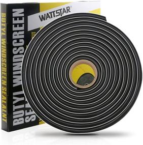 img 4 attached to 🚗 Wattstar 15ft Butyl Tape | 3/8 Inches | High-Quality Headlight Sealant | Black Butyl Sealant Tape for Car/RV Headlights, Taillights, Windshields, Windows, and Doors | 1PC