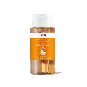 img 4 attached to 🌟 REN Clean Skincare Glow Tonic - Cruelty Free & Vegan Toner with Resurfacing AHAs & BHAs - Daily Facial Brightening, Exfoliating, Hydrating & Evening Skin Tone