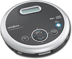 img 1 attached to 🎵 Insignia NS-P5113: Portable CD Player with FM Tuner and MP3 Playback in Sleek Black Design