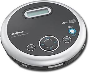 img 2 attached to 🎵 Insignia NS-P5113: Portable CD Player with FM Tuner and MP3 Playback in Sleek Black Design