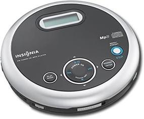 img 4 attached to 🎵 Insignia NS-P5113: Portable CD Player with FM Tuner and MP3 Playback in Sleek Black Design