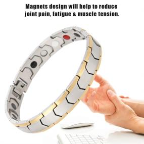 img 3 attached to Magnetic Bracelet Healthy Slimming Bracelets