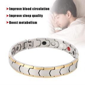 img 1 attached to Magnetic Bracelet Healthy Slimming Bracelets