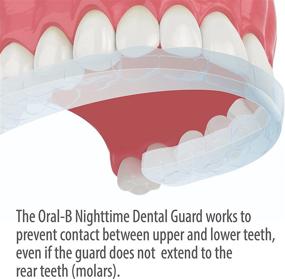 img 1 attached to Oral-B Nighttime Dental Guard with Scope Mint Flavor: Quick & Custom Teeth Grinding Protection in Less Than 3 Minutes