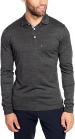 img 4 attached to Одежда Woolly Clothing Mens Merino Rugby для мужчин - мужская одежда для рубашек